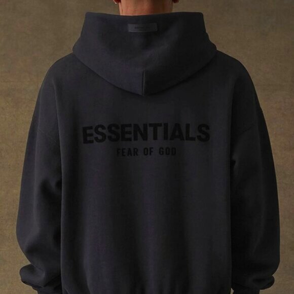 Fear of God Essentials Hoodie Stretch Limo Sz